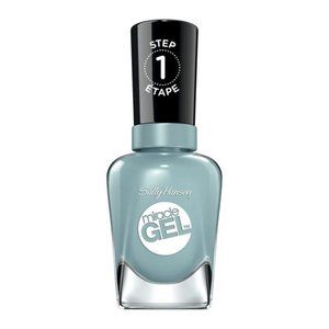 Sally Hansen Miracle Gel Nail Polish Color 290 Grey Matters Blue Green